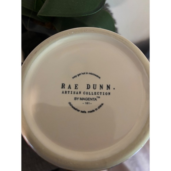 Rae Dunn DRINK Pitcher Floral Spring Decor Farmhouse Kitchen Display‎ - Picture 4 of 5